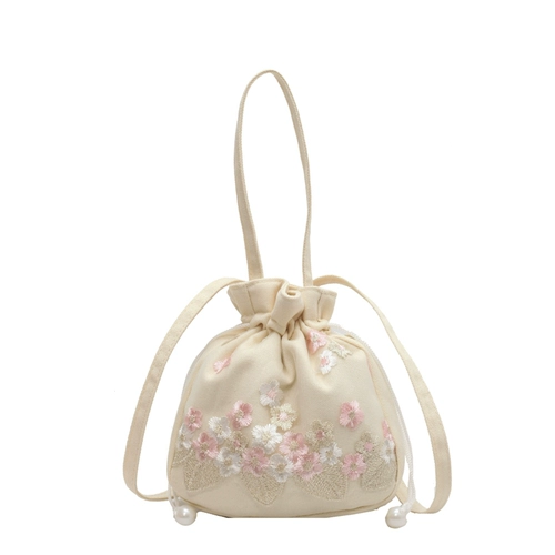 Ханьфу, аксессуар ручной работы, кружевная ткань, сумка через плечо, сумка на одно плечо, китайский стиль