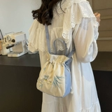 Ципао, портативное ханьфу, мешочек, сумка через плечо, сумка для телефона, с вышивкой, китайский стиль