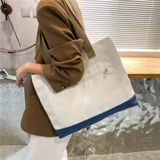 Вместительный и большой шоппер, модная японская универсальная портативная сумка, подходит для студента