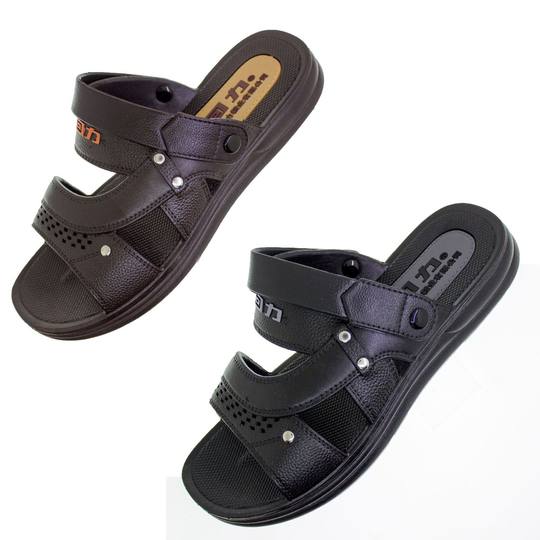 Men's Shoes Sandals Dad Shoes Men's Trendy Summer New Beach Shoes Sandals and Slippers