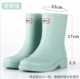 Pull-Back Rain Boots 023 Women's Water Shoes Women's New Rain Boots Fashionable Outer Rubber Shoes Waterproof Non-Slip Short-Tube Water Boots