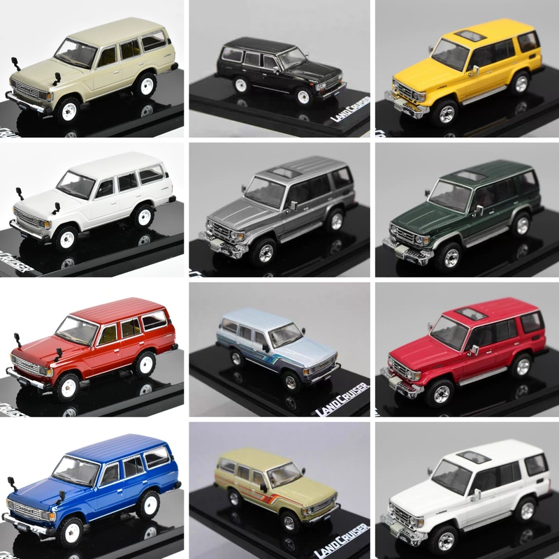 Special Offer Hobby Japan 1:64 Land Cruiser Lc70 2001 Land Cruiser Lc60 1981 Alloy Car Model