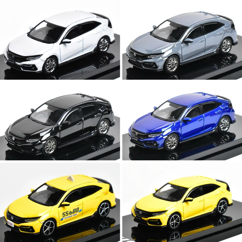 Hobby Japan 1:64 Honda Civic Fk7 Type R Alloy Car Model Hj