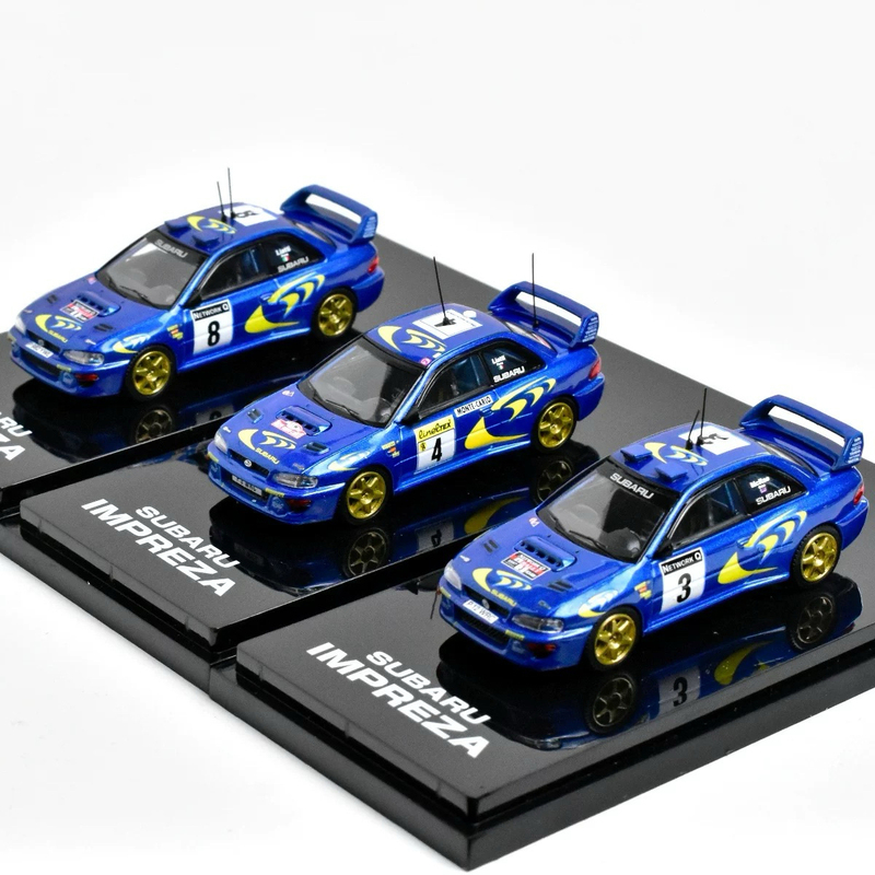Hobby Japan Ig Co-Branded 1:64 Subaru Impreza Wrc 1997 Alloy Car Model Hobby Japan Ig Co-Branded 1:64 Subaru Impreza Wrc 1997 Alloy Car Model