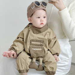 Baby Clothes, Baby Jumpsuits, Newborn Rompers, Crawling Clothes, Full Moon and Hundred-Day Outfits, Spring and Autumn Jackets, Outdoor Wear