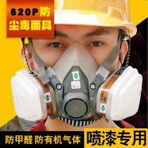 3m gas mask Formaldehyde-proof 6005 paint chemical gas protective mask Smoke-proof dust-proof pesticide-proof breathing mask