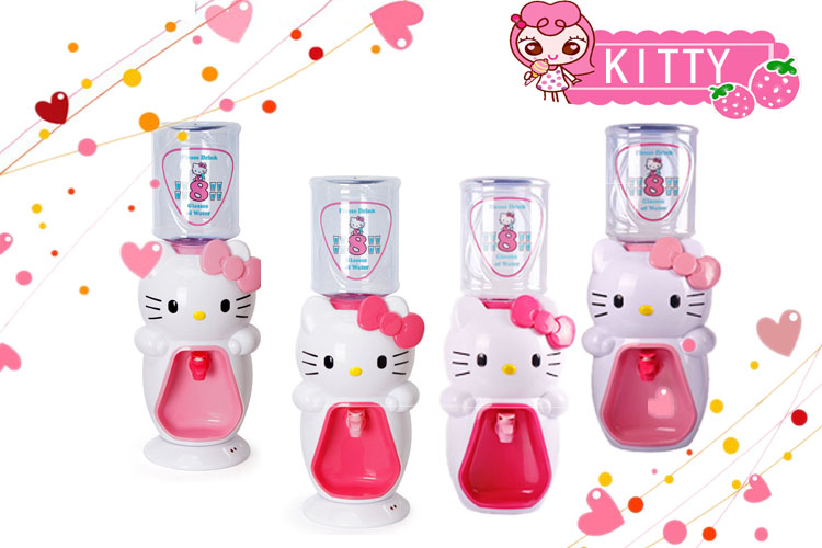 máy lọc nước kangaroo 7 lõi Máy lọc nước mini để bàn nhỏ có thể được làm nóng phim hoạt hình KT trẻ em dễ thương tiết kiệm năng lượng tại nhà văn phòng máy lọc nước ion kiềm loại nào tốt
