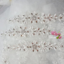 New wedding dress Dress Belt Bride Waist Trim Waist Seal Handsewn Water Drill Belt Daily Dress Mix