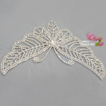 Wedding Dress Dress Water Drill Accessories Head Ornament Clothing Accessories Appliques Appliques handsewn Accessories Bag decoration DIY Material Decoration