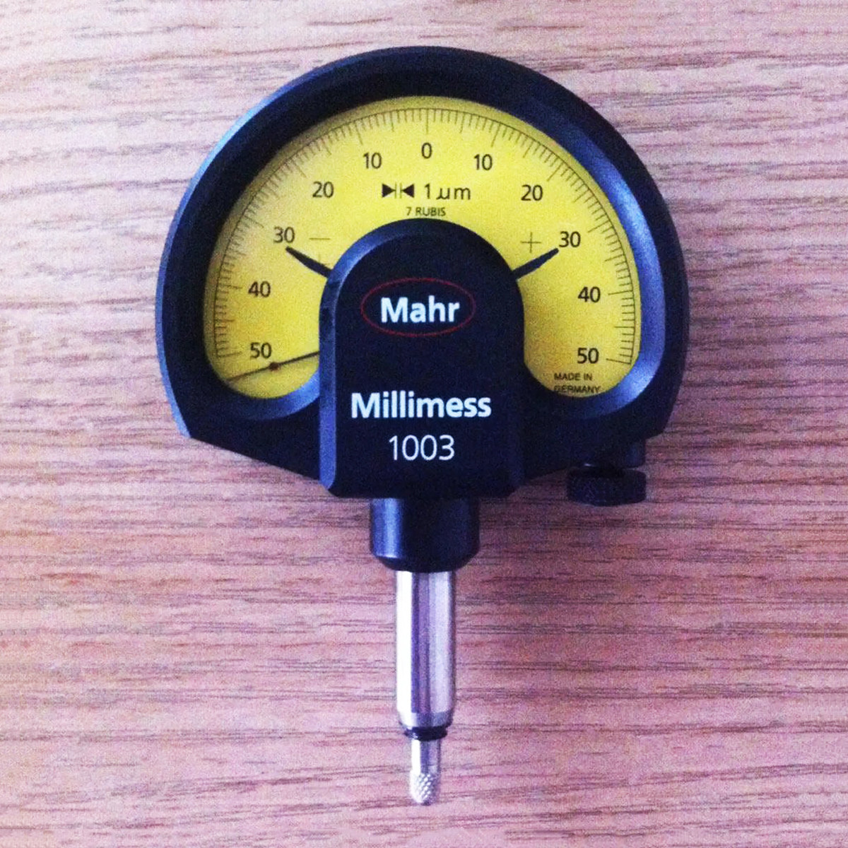 德国进口马尔Mahr机械比较仪扭簧表码表Millimess 1003 4334000
