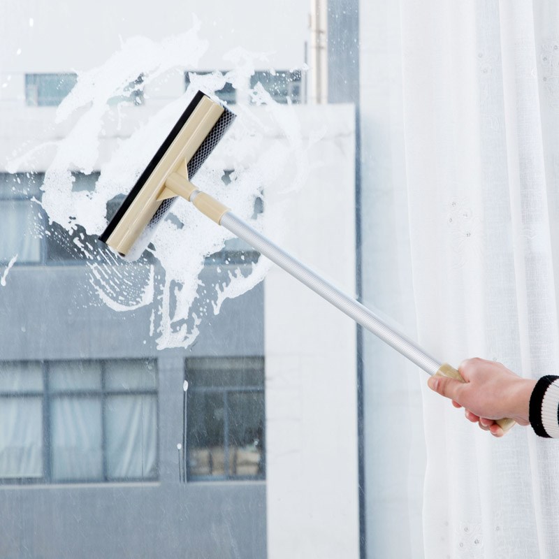 Window insertion artifact Mop brush long handle household artifact household professional cleaning sponge