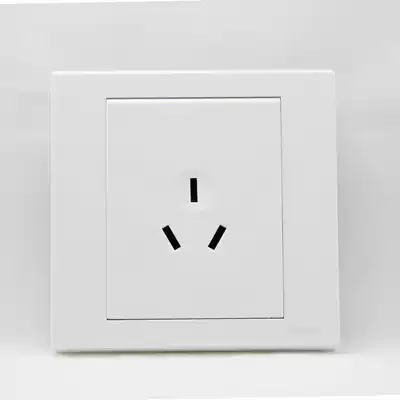 Schneider's switch socket panel Ruyi series 10A three-hole socket EV426 10 White