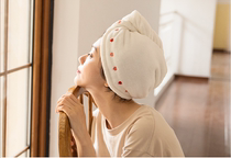 2 dry hair caps Divine Instrumental Absorbent Fast Dry Women Wrap Headscarf Headscarf Bath Hat Towel Cute Wipe Hair Dry Hair Towel