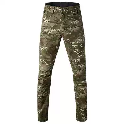 Single guide pants, straight multi-bag quick-drying pants, men's sports loose straight functional pants, fitness and breathable