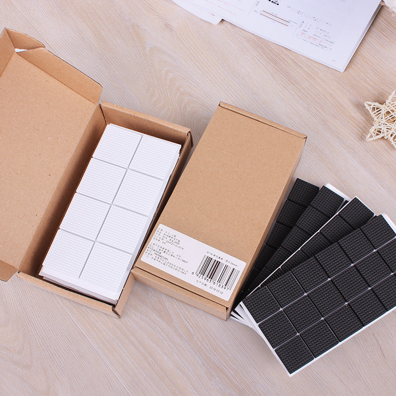 Table and chairs foot mat protection cushion stool muted abrasion resistant table leg foot cover chair table sofa furniture self-adhesive anti-slip mat