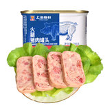 上海梅林 小白猪 火腿猪肉罐头 198g*3罐  券后36元包邮