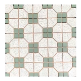 Старомодный ретро чайный кирпич, нескользящая мозаика, чай с молоком