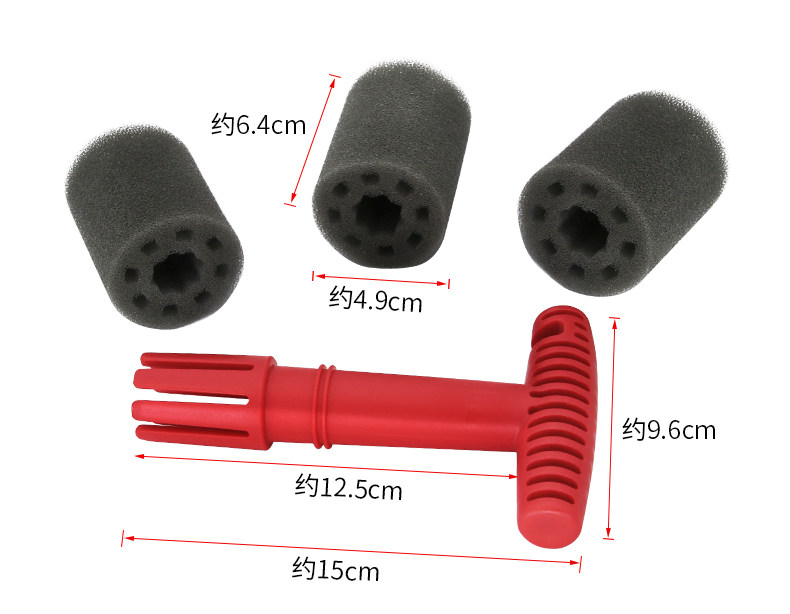 Car Detailing Brush Tool Wheel Nut Cleaning Brush Car Embedded Wheel Steel Rim Screw Gap Brush