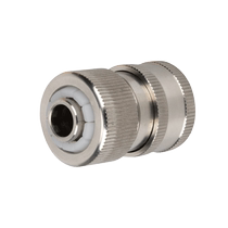 Household stainless steel 4-point water pipe hose quick connector docking faucet car wash water gun watering the garden