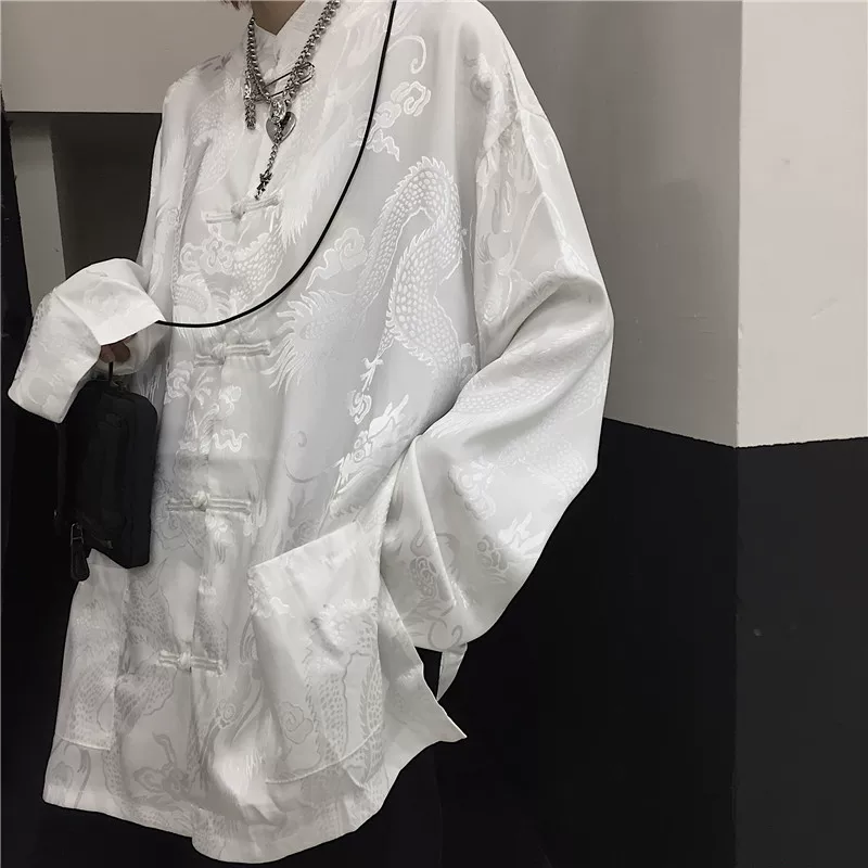 Китайская вышивка для мужчин и женщин, лётняя рубашка, китайский стиль с вышивкой