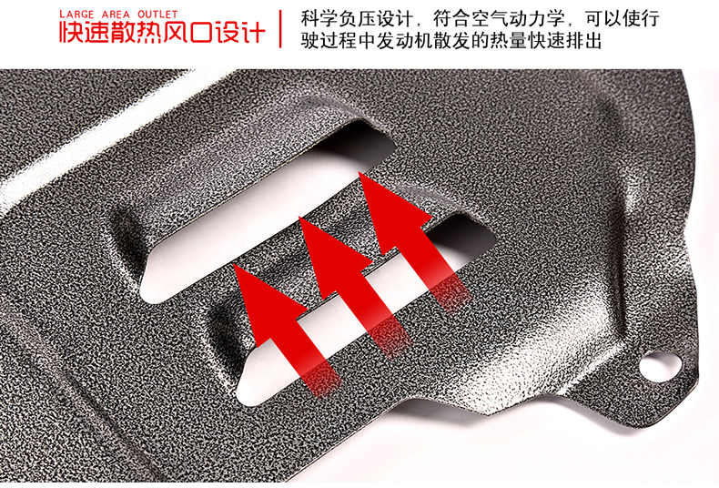 GAC Chuanqi gs3 động cơ dưới tấm lá chắn dưới bảo vệ tấm chassis baffle armor sửa đổi đầy đủ bao quanh thép mangan