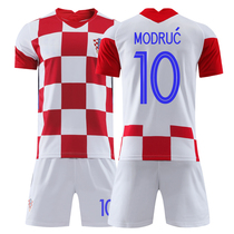 20-21 Croatian Jersey home and away mens football uniform No. 10 Modric team uniform childrens parent-child customization