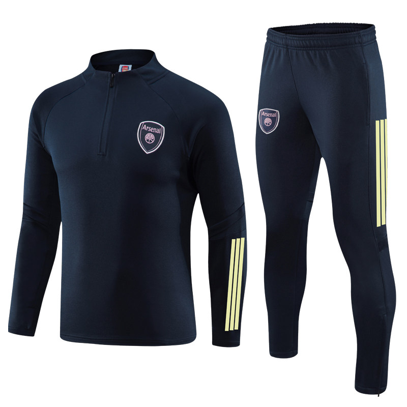 Arsenal football training suit suit men's autumn and winter team uniform custom football shirt long-sleeved appearance warm-up suit jacket