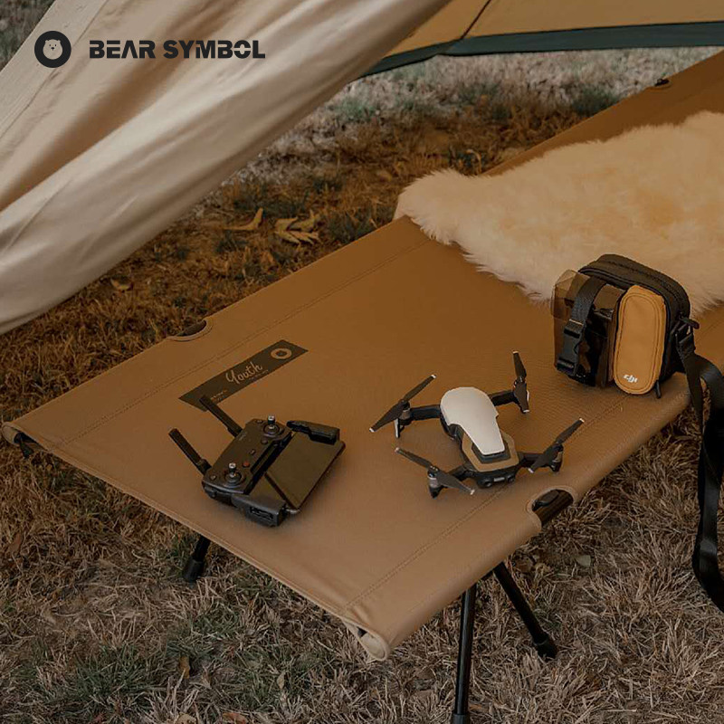 Senbo Bear Bear Bearsymbol Portable Camping Outdoor Aluminum Ultralight Office Lunch Break Marching Brigade Bed