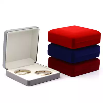 Baby bracelet box Put a pair of children's gold and silver bracelets Baby full moon 100 days bracelet gift box Gift box