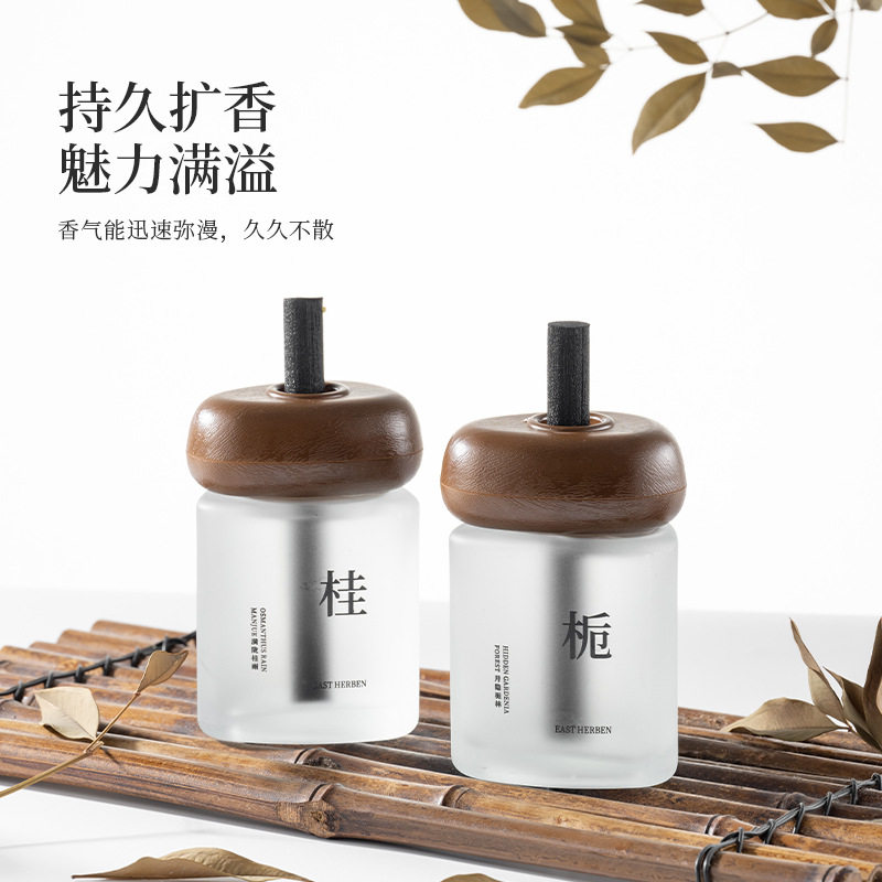 如何挑选创意木纹盖无火藤条香薰，让卧室酒店卫生间🚻持久清新？