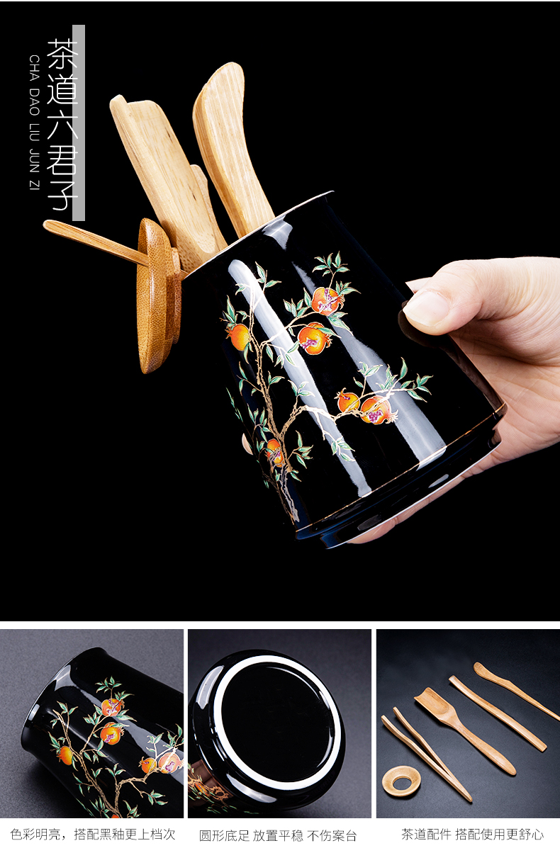 Ronkin contracted household kung fu tea sets tea exchanger with the ceramics office sitting room the teapot tea cups