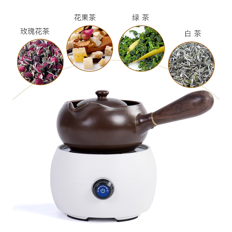 Ronkin household electrical TaoLu pu - erh tea boiling tea ware small suit health ceramic electric burn blisters tea stove the teapot