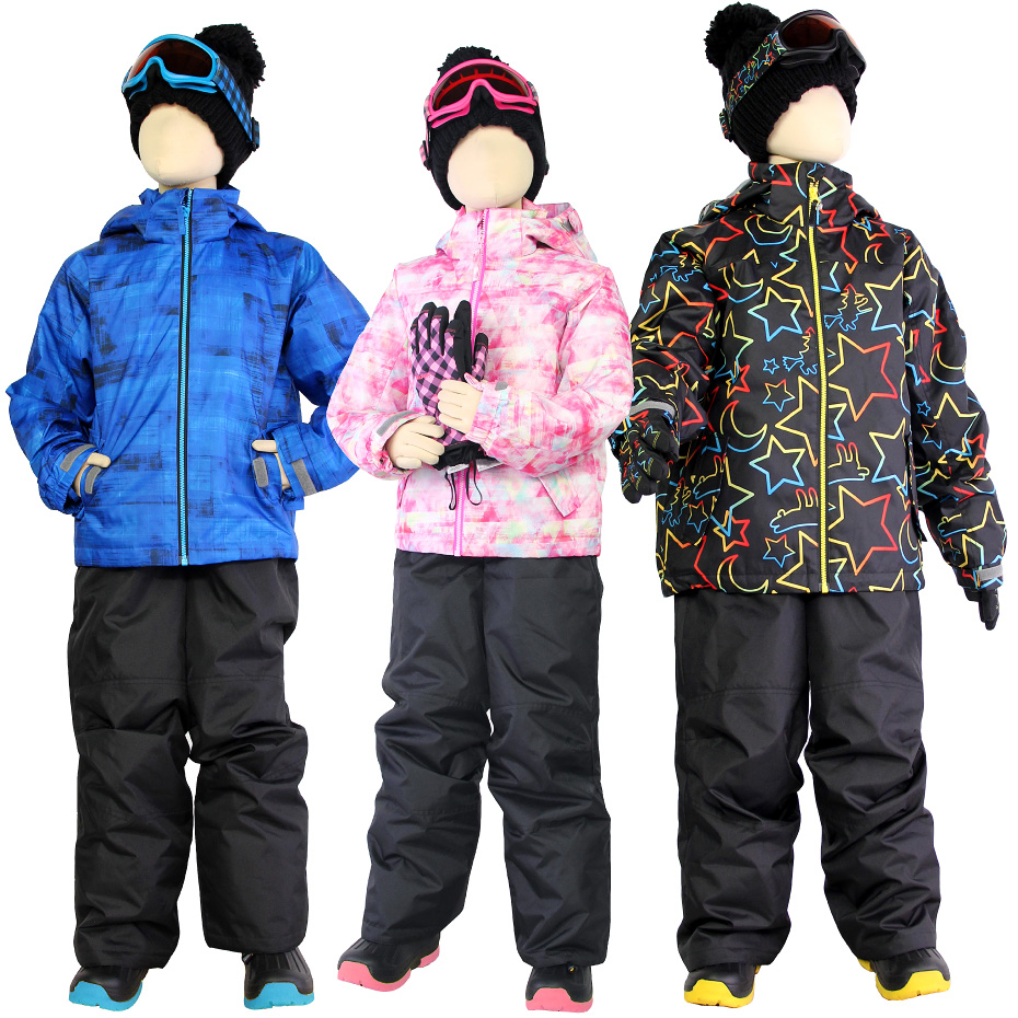 Japan VAXPOT light Garmion children Two style ski suits for men and women waterproof and warm playing snow gear