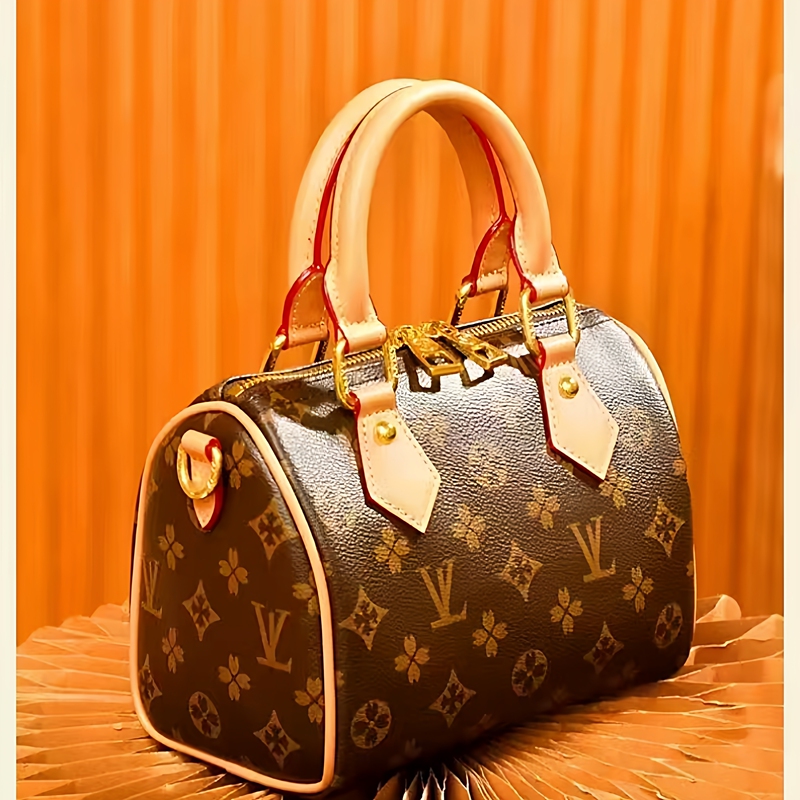 Official Genuine Brand-Name Leather Monogram Pillow Bag 2026 New Luxury Women's Handbag Shoulder Crossbody Bag