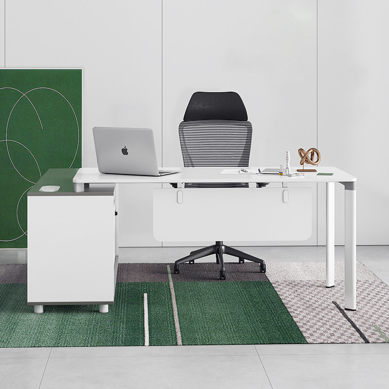 St. Ovids Supervisor Manager Boss Desk Simple Modern Middle Office Desk Computer Desk Office Furniture