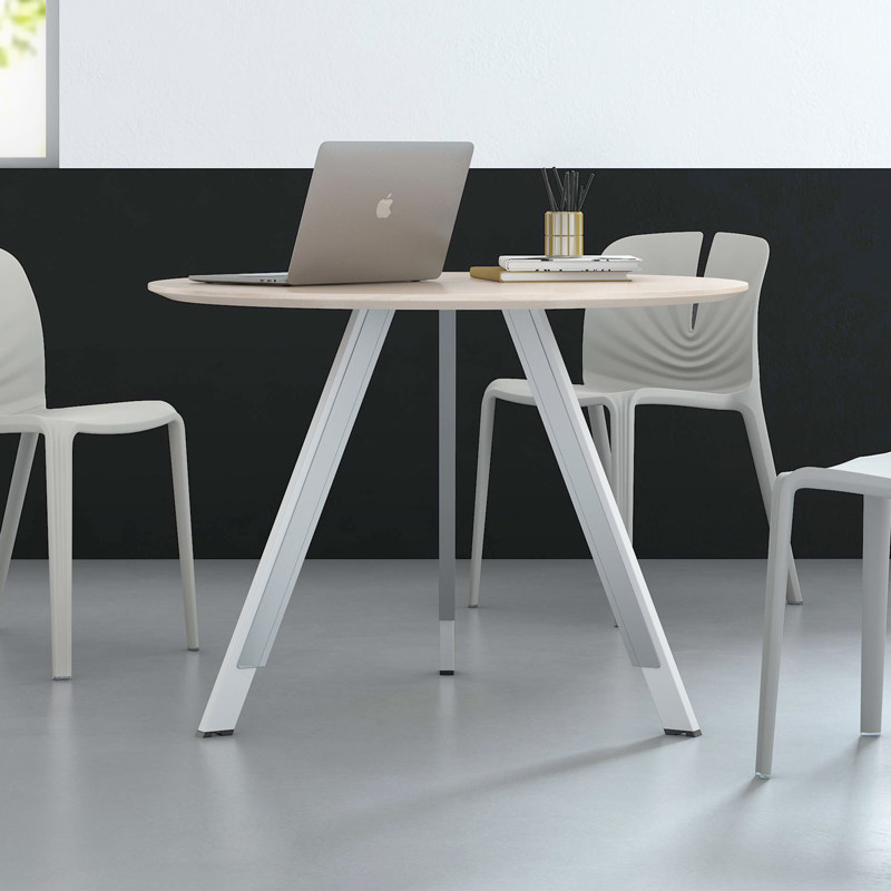 Shengao office furniture round conference table Lingpai creative office negotiation table modern minimalist table and chair combination table round