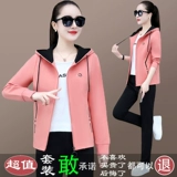 Спортивный костюм с капюшоном, комплект, осенняя модная толстовка для отдыха, коллекция 2023, в корейском стиле, 3 предмета