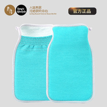 Old soup factory rubbing towel strong mud quick down Ash thickening double-sided back gloves bath towel bath artifact