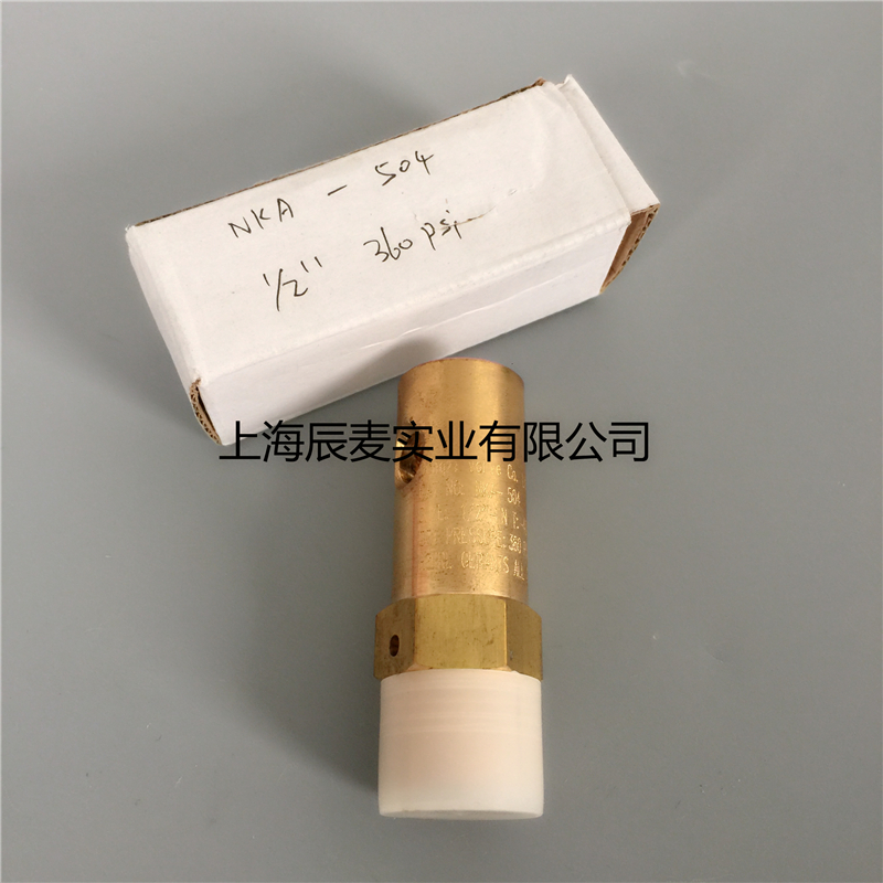 Refrigeration safety valve NKA-504 360psi 24 kg screw 1 2 refrigeration pressure pressure leakage valve NKA-504