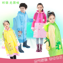 Children Raincoat Rain Shoes Suit Boy Nursery School Girl Raincoat Elementary School Kids With Schoolbag Bit Kid Waterproof Rain Cape