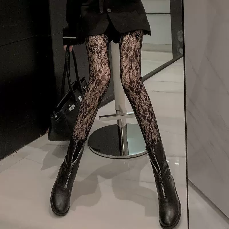 Базовые кружевные японские ретро-колготки, белые носки, стиль Lolita