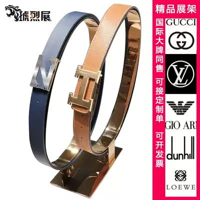 Belt display stand Belt shelf Belt display props Product window storage table Stainless steel Nakajima display stand