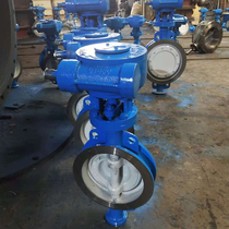 Production and sales of manual turbine hard seal butterfly valve clamp flange carbon steel stainless steel D373H-16C triple eccentric