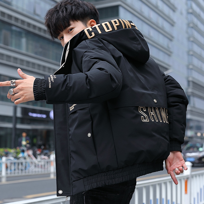 棉衣男士冬季外套2019新款韩版潮流秋冬短款棉袄冬装潮牌羽绒棉服