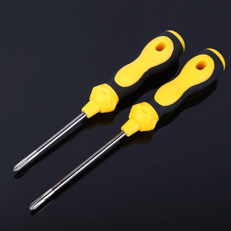 High quality gourd rubber handle magnetic screwdriver manual repair removal tool chrome vanadium steel single screwdriver