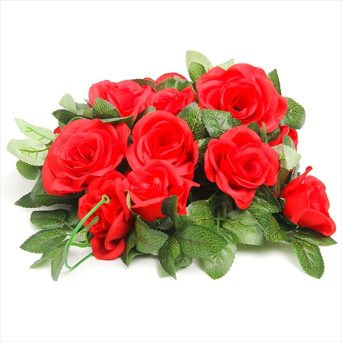 Имитация цветочные струны стринки обертывание потолочного отделка фальшивая роза Гостиная