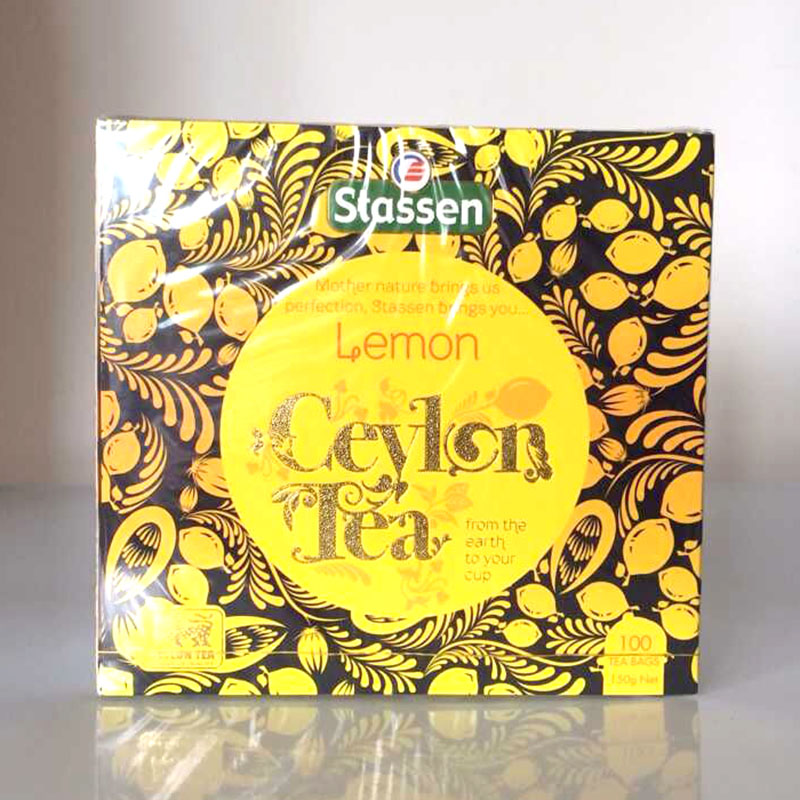  stasssen division di sheng lemon tea bag lemon black tea bag lemon balm tea milk tea shop 100 pieces