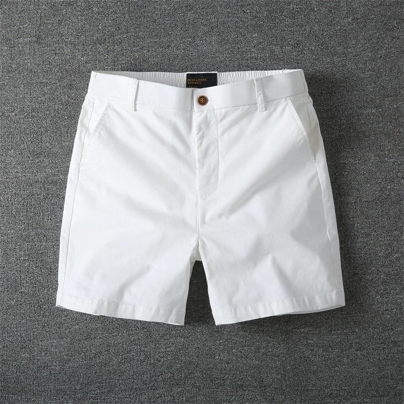 Summer Versatile Sports Elastic Shorts Men's Slim Fit Quarter Pants Washed Work Shorts Outerwear Mid-Length Shorts 4-Point Pants Summer Versatile Sports Elastic Shorts Men's Slim Fit Quarter Pants Washed Work Shorts Outerwear Mid-Length Shorts 4-Point Pants