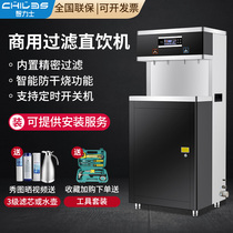 Commercial direct water drinking cabinet type large vertical RO reverse osmosis filter Water purifier Large capacity factory school warm