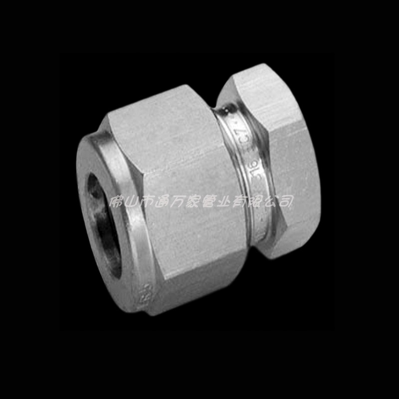 Factory direct sales of national standard 304 stainless steel ferrule type blocking plug pipe cap pipe plugging pipe fittings quick connection accessories